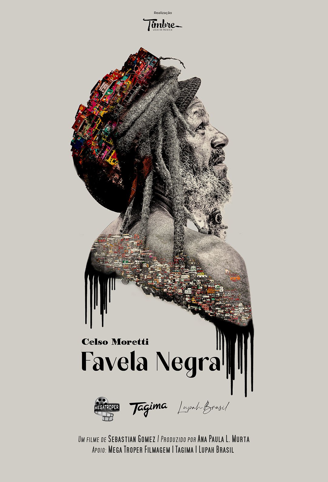Celso Moretti, favela negra