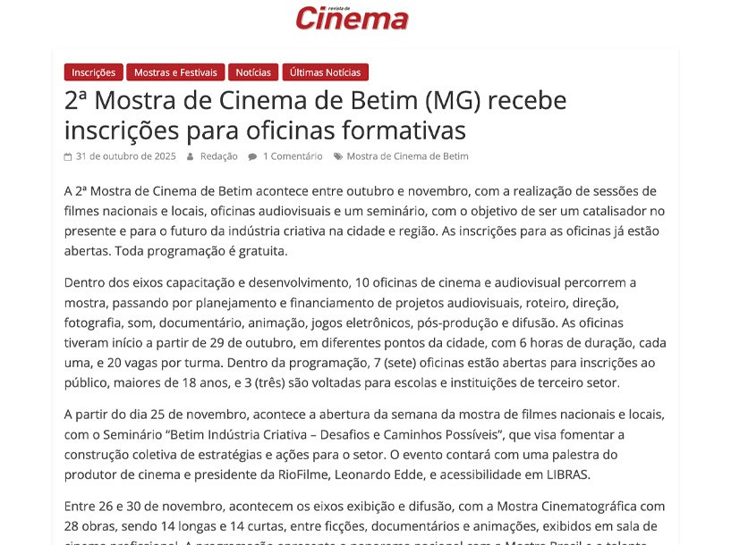 Revista de Cinema